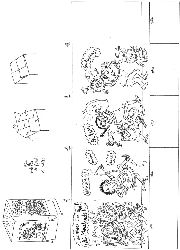 La boîte à colorier et fabriquer