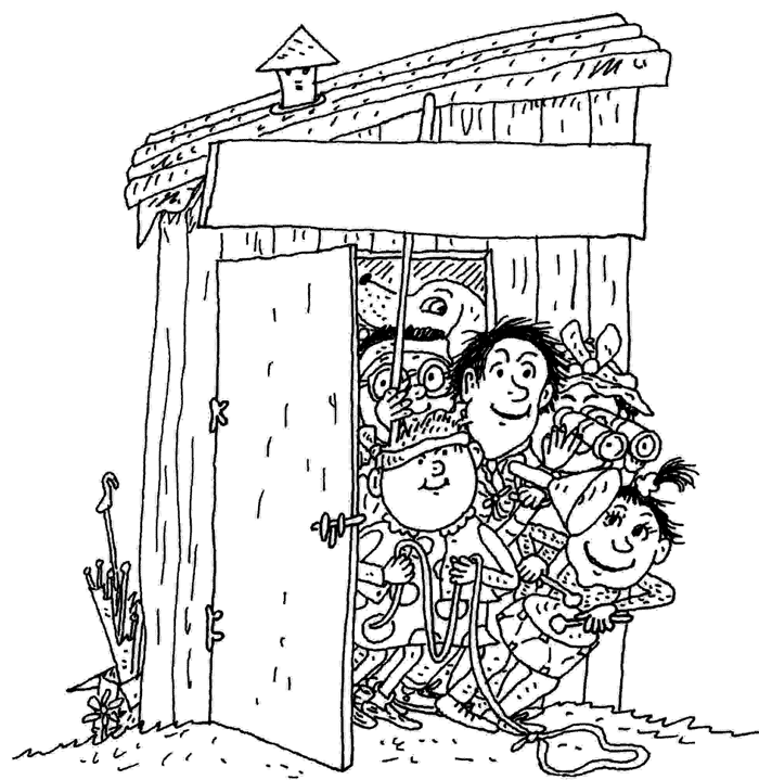 La cabane du club des espions